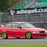 Red BMW E36 318is Coupe M487MYF