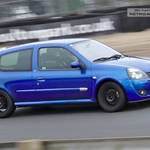 Blue Renault Clio BG52XTP