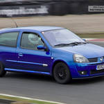 Blue Renault Clio BG52XTP