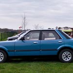 Blue Ford Cortina 1.6GL TPJ816X