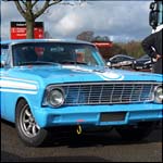 Car 88 - Martin Melling and Jason Minshaw - Blue 1964 Ford Falco