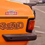 Orange Ford Escort RS2000 KRT195V