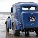 Blue Ford Anglia Boss Tin 430UXM