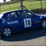 Car 70 - Blue Peugeot 106 Rallye