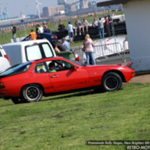 Red Porsche 924