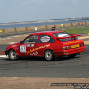 FVR88V Red Ford Sierra 3-Door - Car 53 D Martin / J Trippet