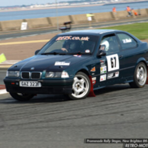GAZ3231 Green BMW Compact 318ti - Car 67 G Muir / T Muir