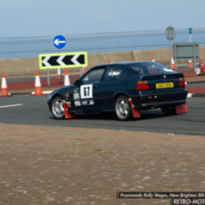 GAZ3231 Green BMW Compact 318ti - Car 67 G Muir / T Muir