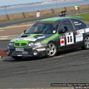 L8GRR Grey MG ZR - Car 86 R Hotty / S Greenall