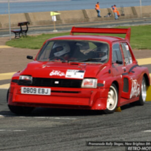 D809EBJ Red MG Metro 6R4 - Car 5 I Rowlance / L Rowlance