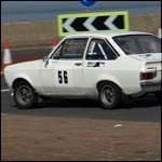 Car 56 - G Muter and S Prince - White Ford Escort Mk2 1300 ACA77