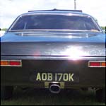 Black Vauxhall Firenza AOB170K