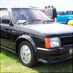 Black Vauxhall Astra Mk1 GTE NGK619Y