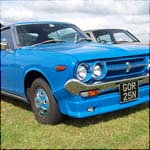 Blue Datsun Violet 710 Coupe GOR25N