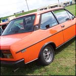 Orange Fiat 131 Mirafiori Sport GLF80T