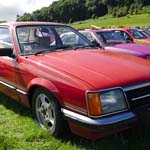 Red Vauxhall Viceroy PRM55X