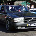 Black Volvo 740 Turbo E356GBD