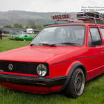 Red VW Jetta Mk1