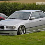 Silver BMW E36 Coupe
