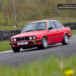 Red BMW E30 JDV137Y