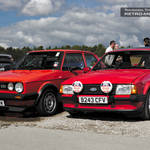 Rosso Red Ford Escort XR3i B243CFV