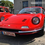 Red Ferrari Dino GT Front