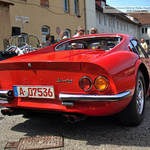 Red Ferrari Dino GT Rear