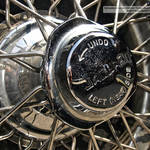 Jaguar XK120 Coupe Wire Wheel Detail