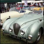 Healey Westland Roadster at the Silverstone Classic 2013