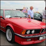 BMW M635 at the Silverstone Classic 2013