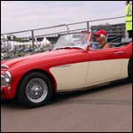 Austin Healey 3000 at the Silverstone Classic 2013