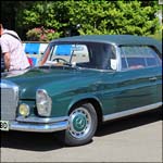 Mercedes-Benz 220SE Automatic convertible LUC569D at the Silvers