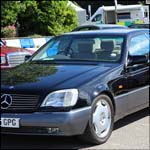 Mercedes-Benz W140 Coupe S500 M565GPG at the Silverstone Classic