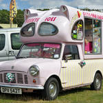 Classic Mini Pink Ice Cream Van