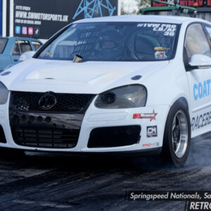 White VW Golf Mk5 - VWPRO 36 Luke Stevenson