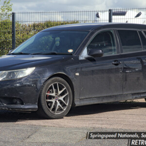 AV57GGO Black Saab 9-3 Estate