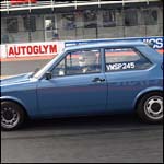 VW SP 245 - Justin Waddington - Blue VW Polo Mk1