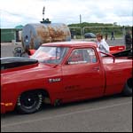 Marcus Ochsner - Red Dodge Ram Pick Up 572ci - Super Comp