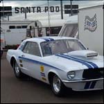 Martyn Sanger - White Ford Mustang 351ci - Super Street