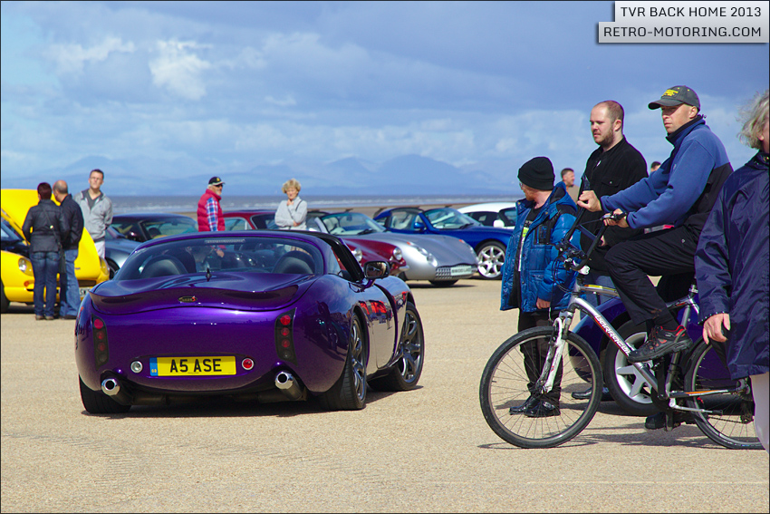 Purple TVR Tuscan A5ASE