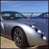 Silver TVR Tuscan 