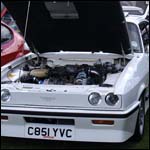 White Ford Capri Mk3 Tickford Turbo C851YVC