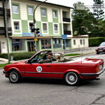 Red BMW E30 3-Series Convertible