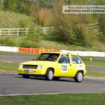 Yellow Vauxhall Nova SRi 1300 D679TJC - Heather Wright