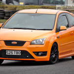 Orange Ford Focus ST S25TBO