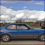 Blue 1979 Ford Capri Mk3 2.0 GL GPU889T
