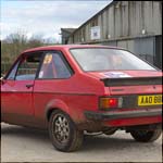 Red 1978 Ford Escort Mk2 RS2000 AAO880T