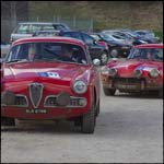 Red 1963 Alfa Romeo Giulia Sprint BLR679B