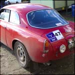 Red 1963 Alfa Romeo Giulia Sprint BLR679B