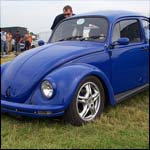 Blue Germanlook VW Beetle